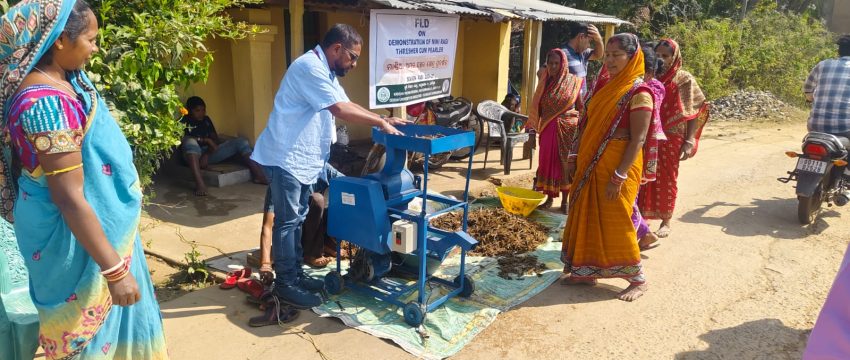 mini ragi thresher